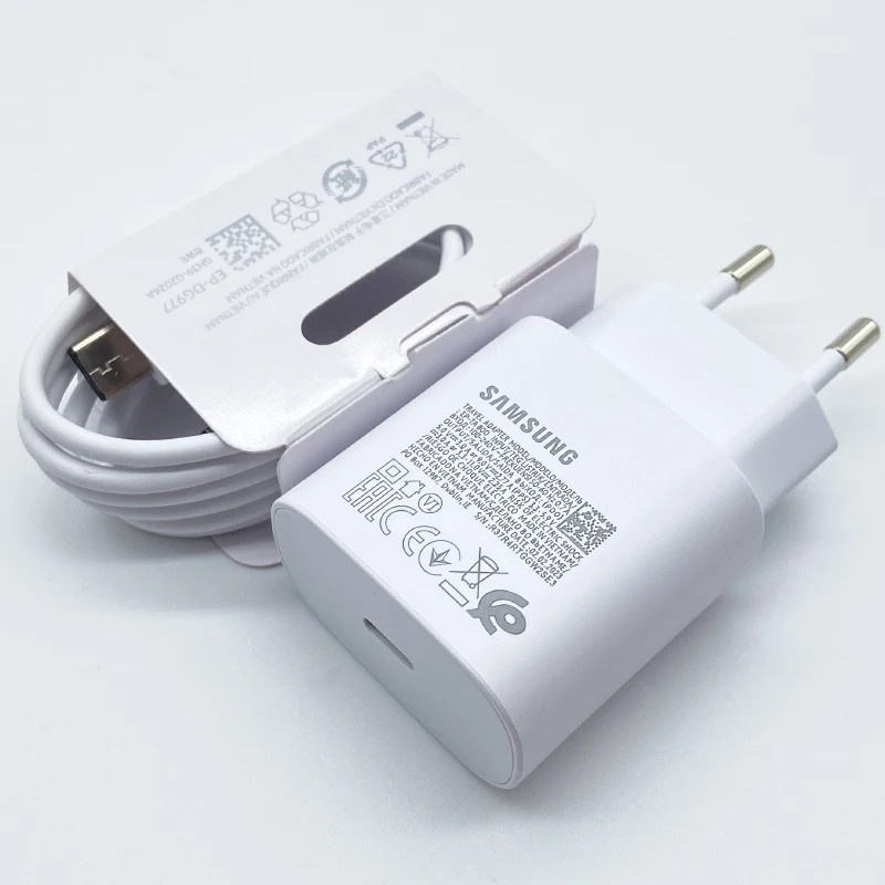 Carregador Super Rápido 25W Samsung: Turbine Seu Celular!