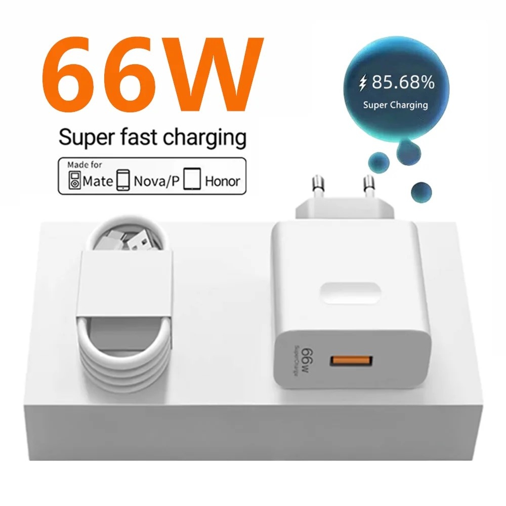 Carregador Super Rápido 66W Huawei