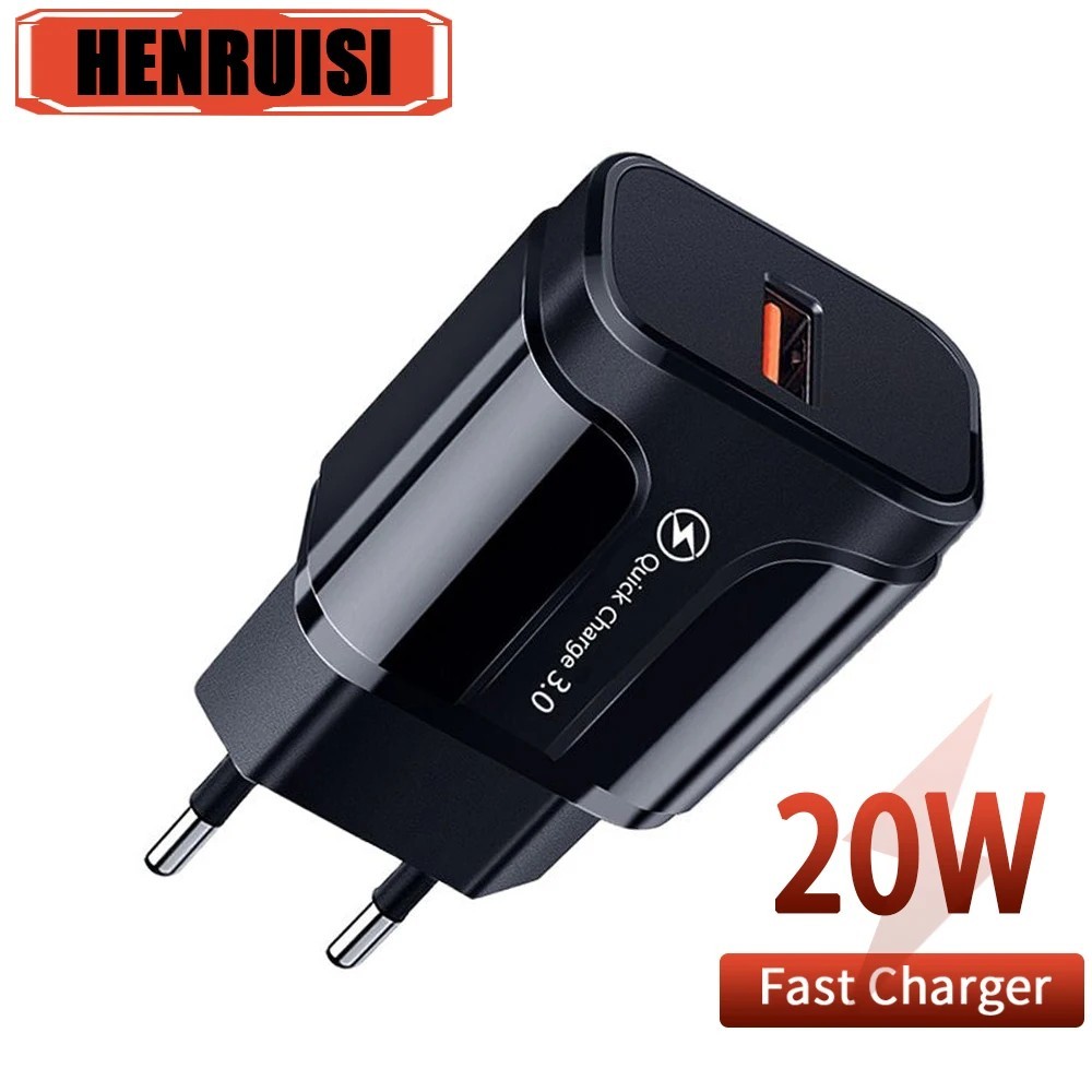 Carregador Turbo 20W: Carga Rápida para Seu Celular!