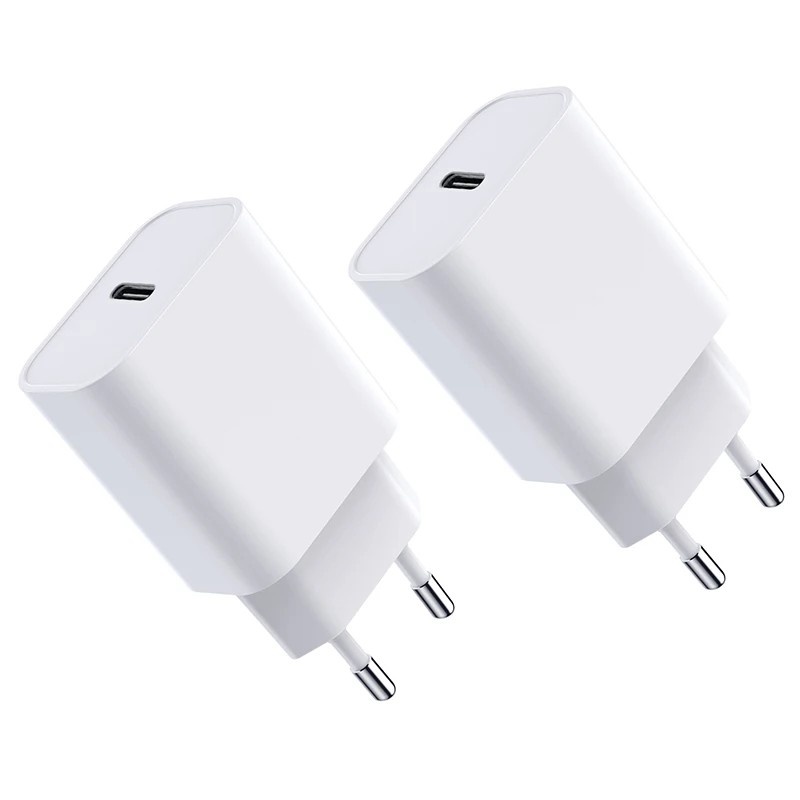 Carregador Turbo 20W: Carga Rápida USB-C