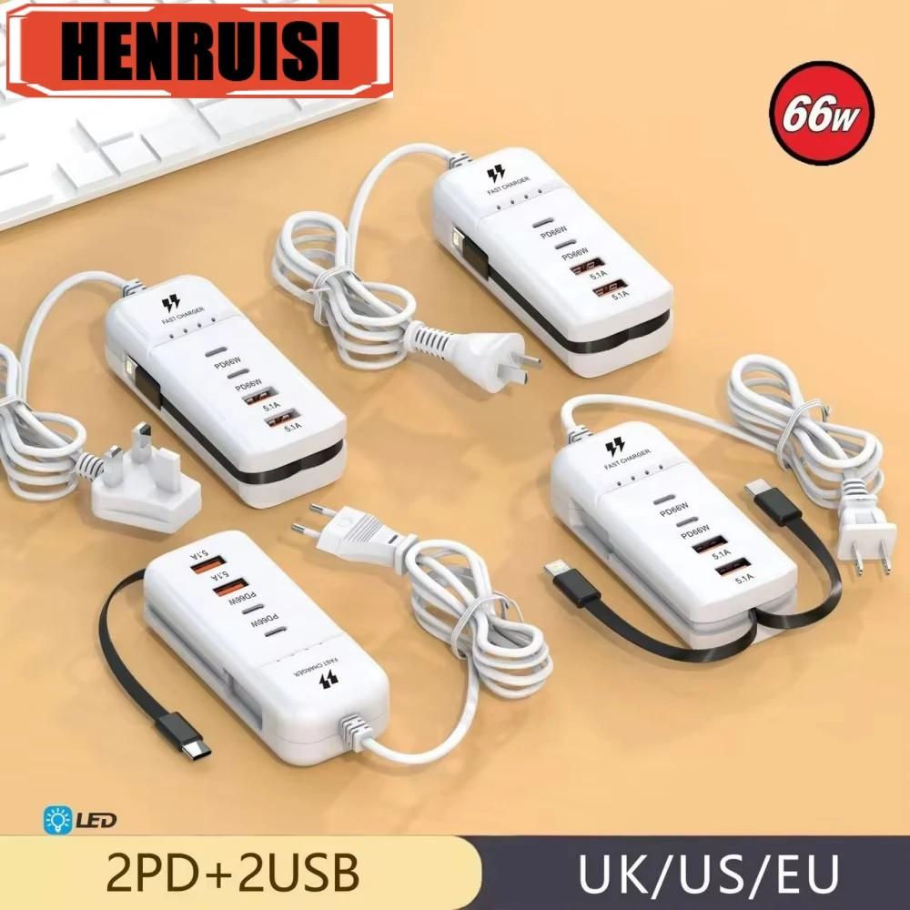 Carregador Turbo 66W USB-C: Xiaomi, Samsung e Mais!