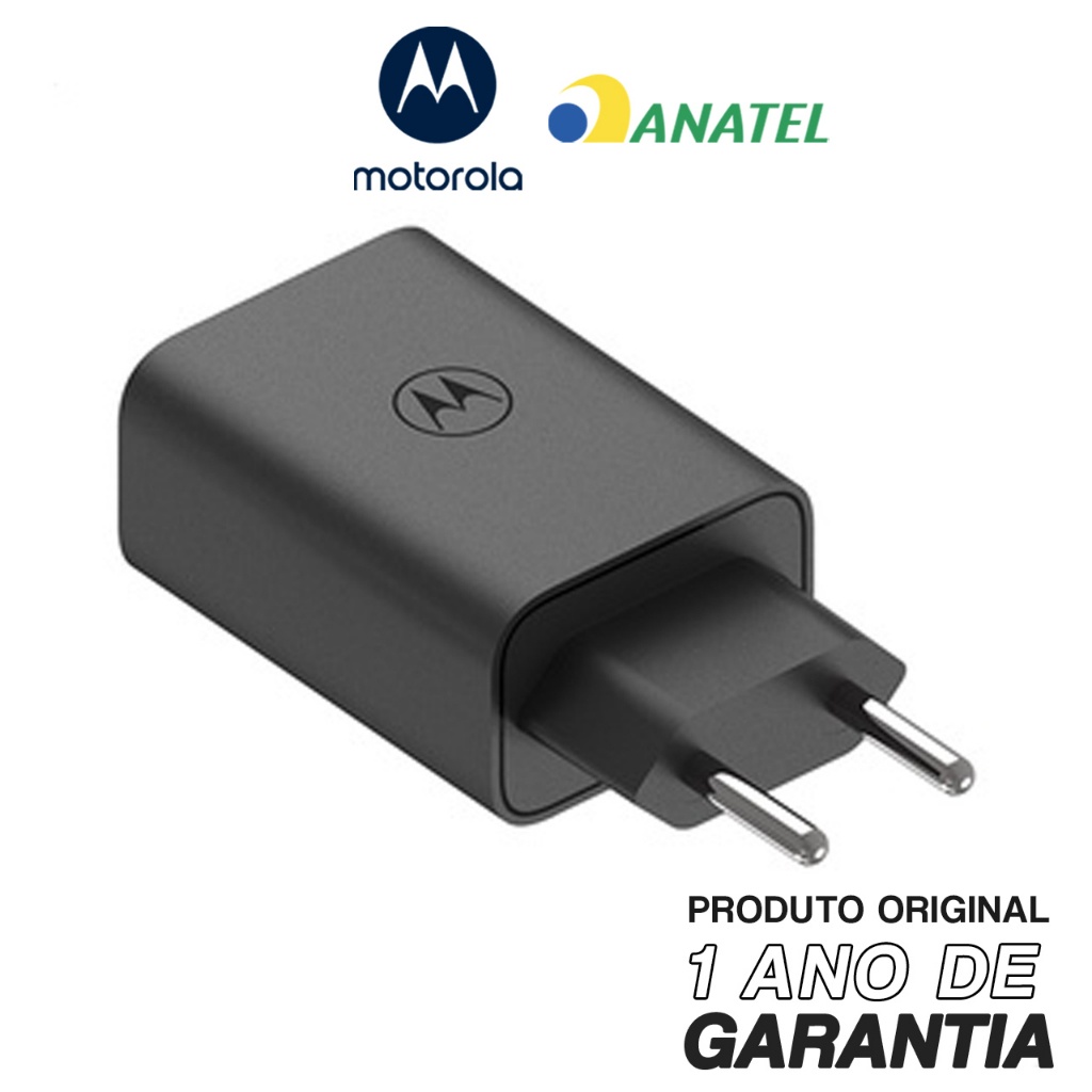 Carregador Turbo Power Motorola 68W: Carga Rápida!