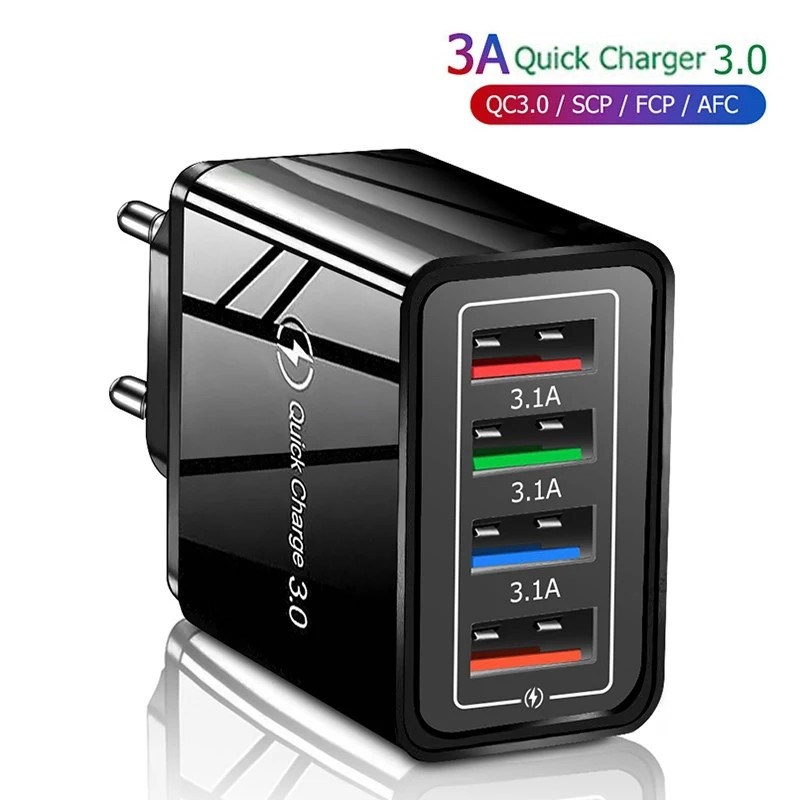 Carregador Turbo Quick Charge 3.0: Power Up Seu Celular!