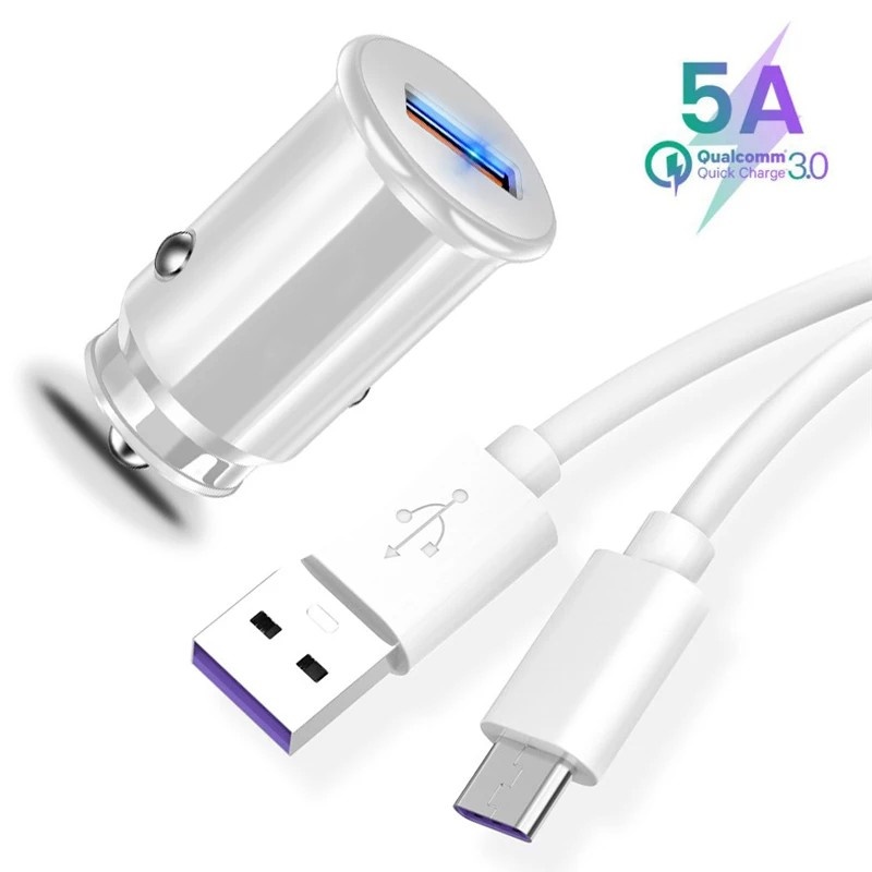 Carregador Turbo USB QC 3.0 para Celular