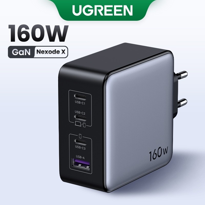 Carregador UGREEN 4 em 1: Power Delivery Rápido!