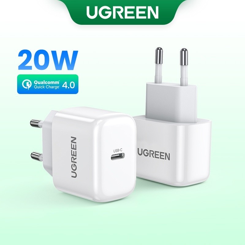 Carregador USB-C 20W UGREEN: Rápido e Potente!
