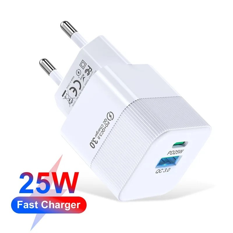 Carregador USB-C 25W: Turbo para seu Celular!