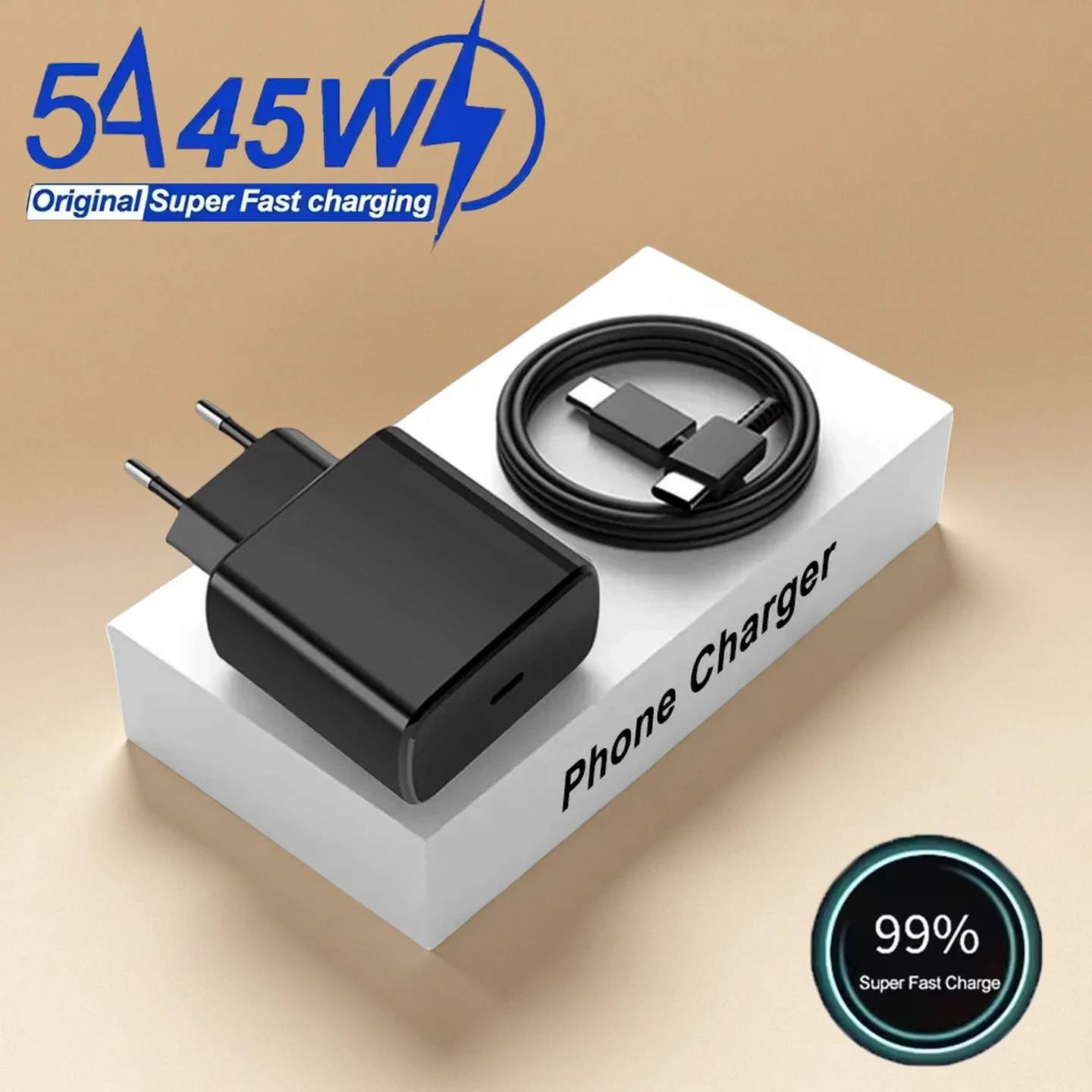 Carregador USB-C 45W: Turbo para seu Galaxy!