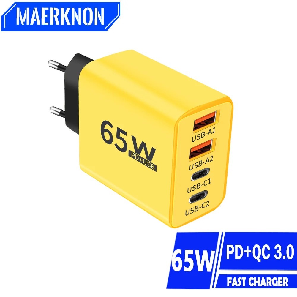 Carregador USB-C 65W: Turbo para seu Celular!