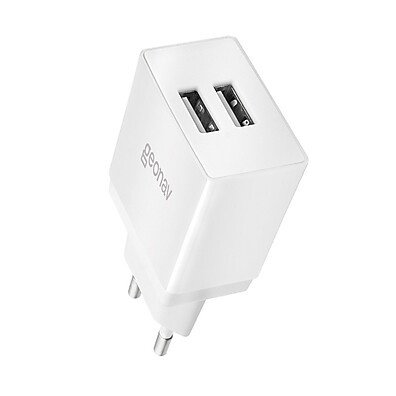 Carregador USB Duplo 2.1A: Carregue Rápido!