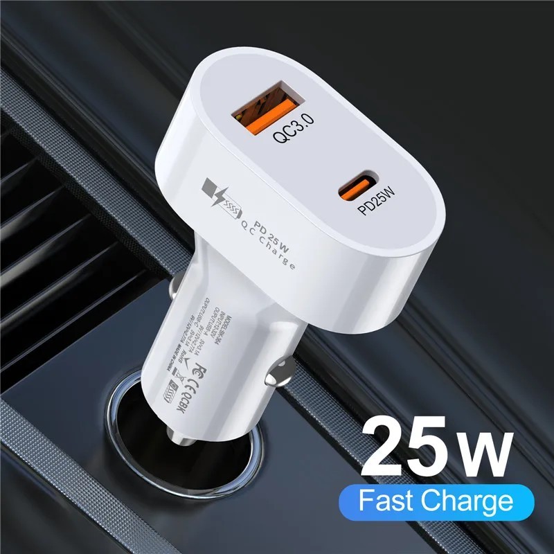 Carregador USB PD 25W: Turbo para seu Celular!