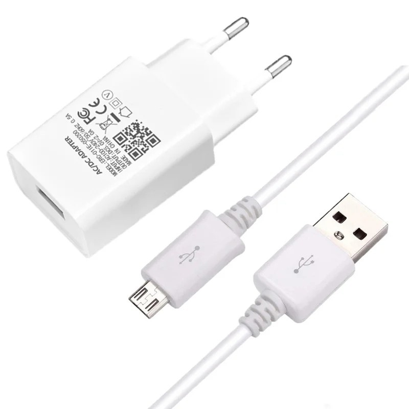 Carregador USB Samsung + Cabo Micro USB