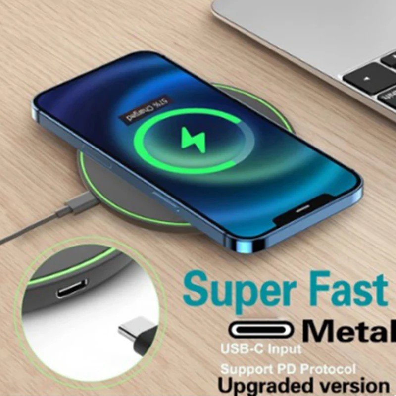 Carregador Wireless 10W: Carga Rápida para seu Celular