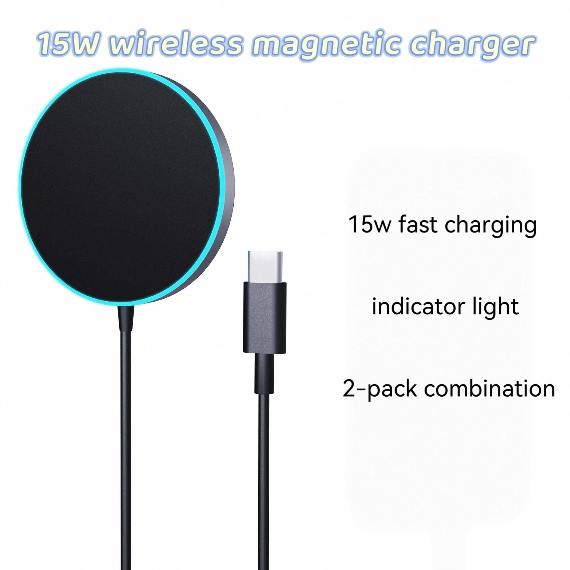 Carregador Wireless 15W: Power Duo para iPhone