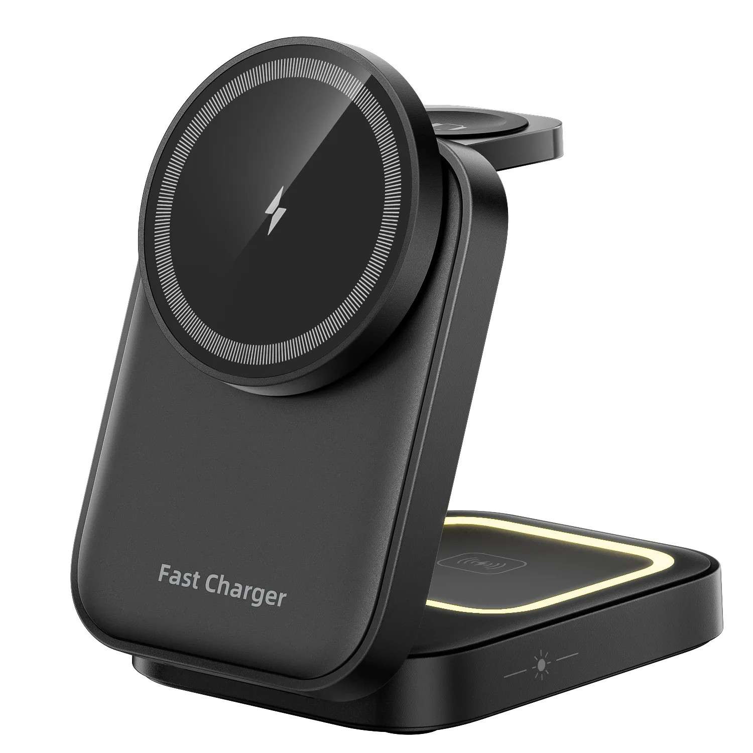 Carregador Wireless 3 em 1: Dobre e Carregue!