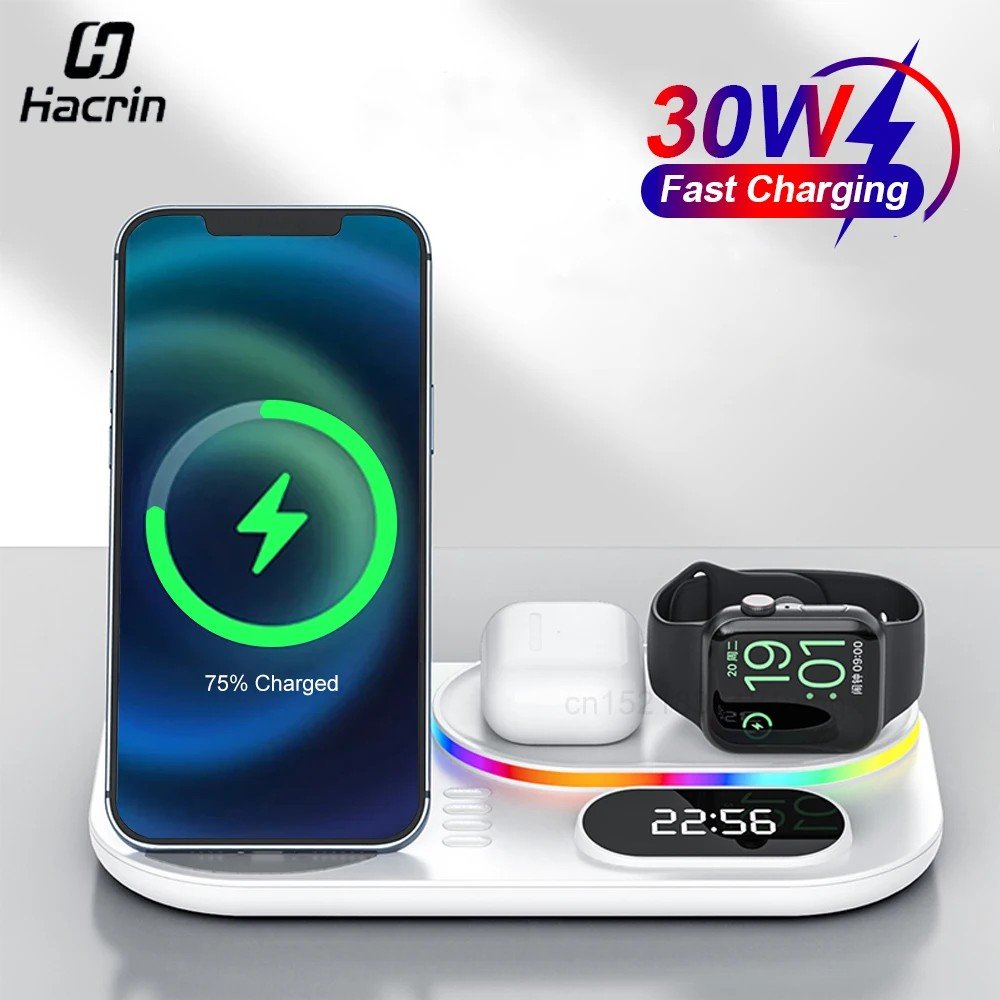 Carregador Wireless Dobrável: iPhone 15/14/13