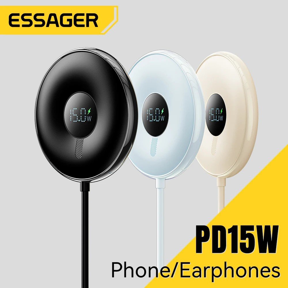 Carregador Wireless Magnético 15W Essager