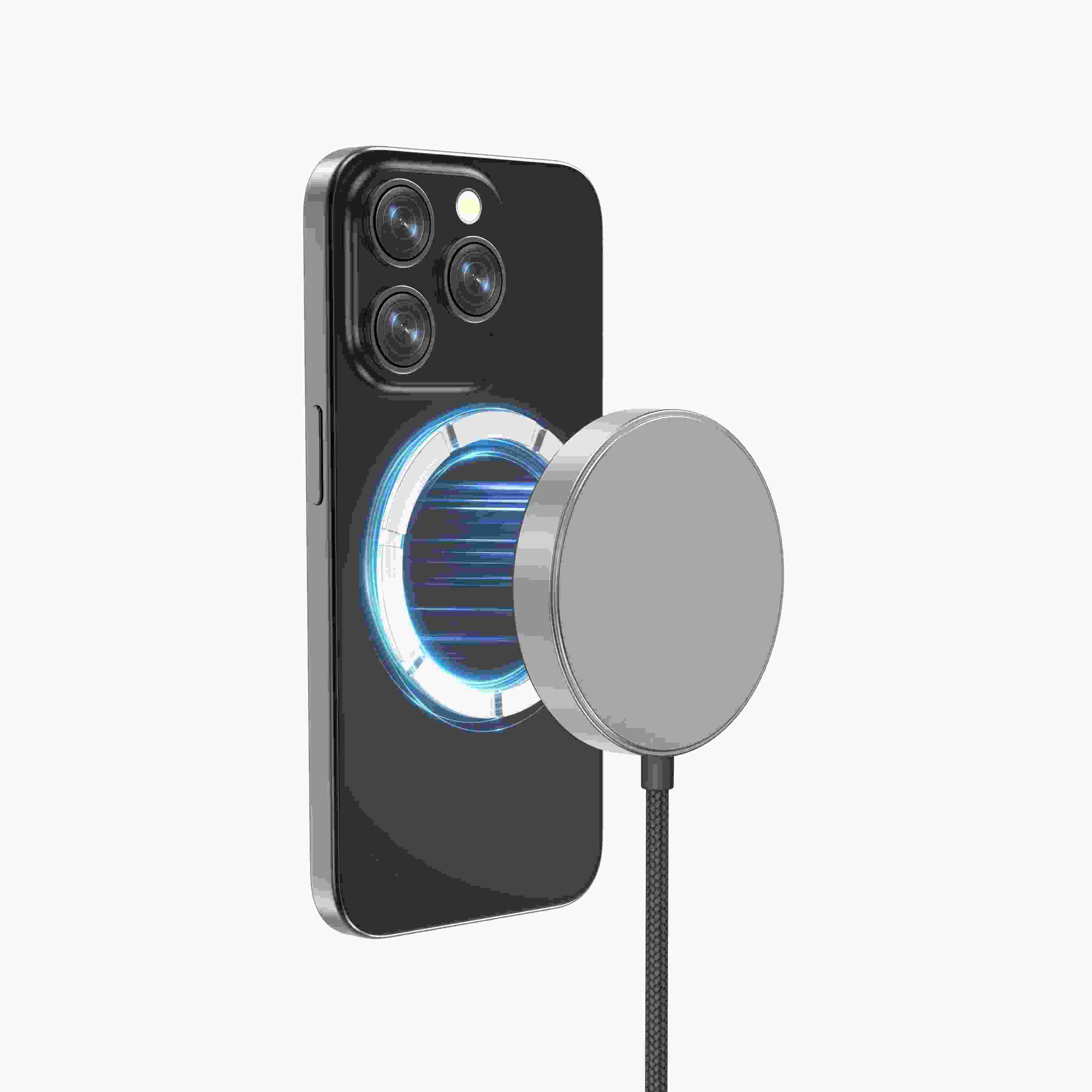 Carregador Wireless Qi2 15W: MagSafe Rápido!
