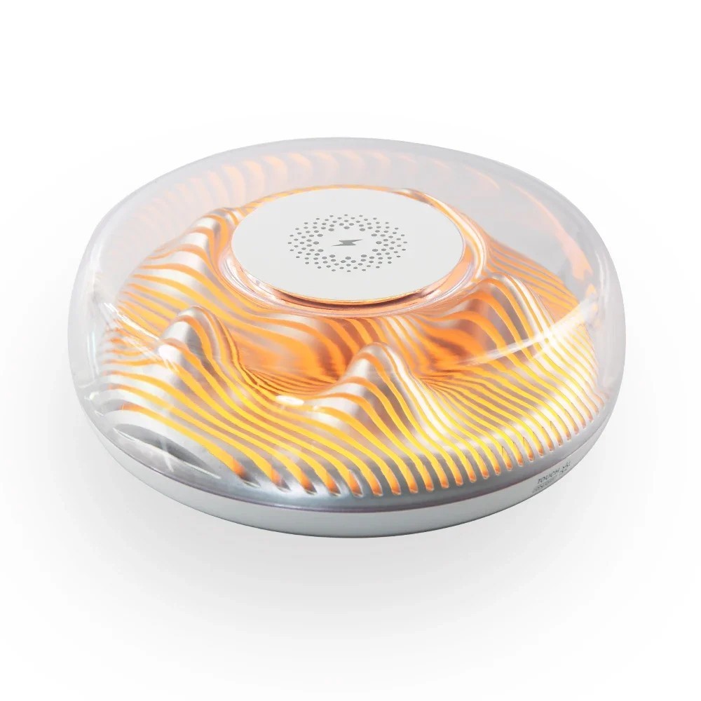 Carregador Wireless Rápido: Ajuste o Brilho!
