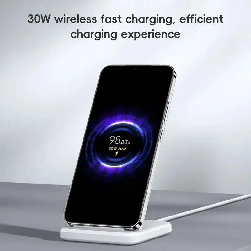 Carregador Xiaomi 30W: Power Up Rápido e Sem Fio!
