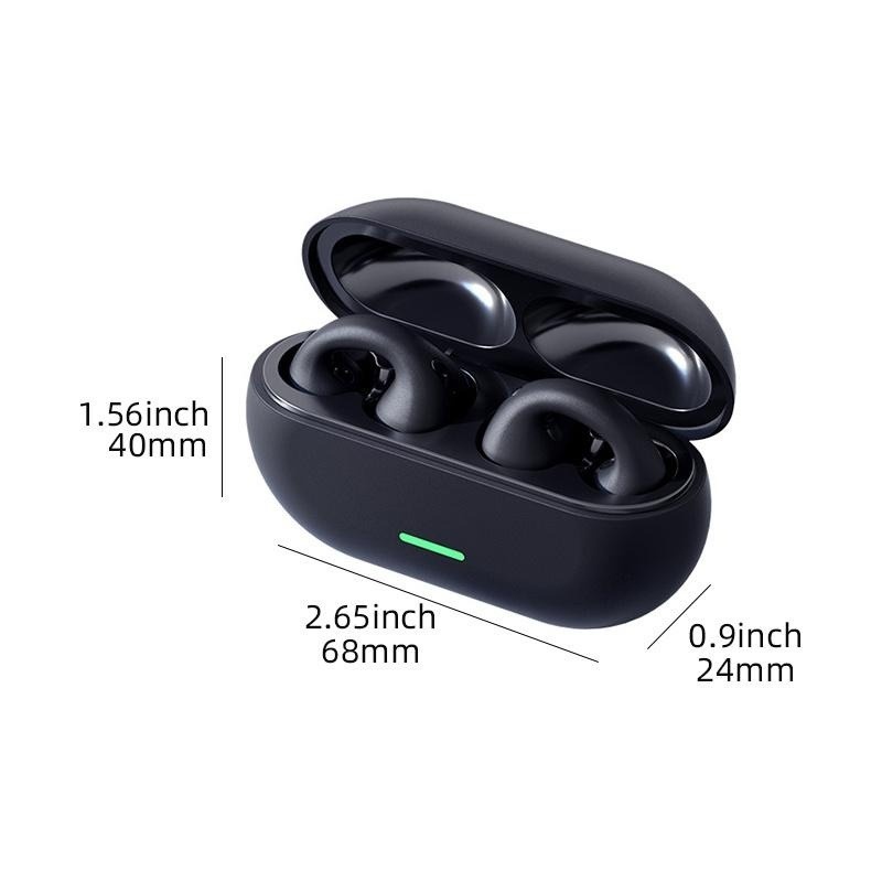 Fones de Ouvido Intra-Auriculares à Prova D'água para Jogos e Esportes – 200mAh com Caixa de Carregamento