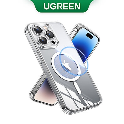 Carregamento Ugreen MagSafe iPhone 15: Proteção Magnética Anti-Colisão