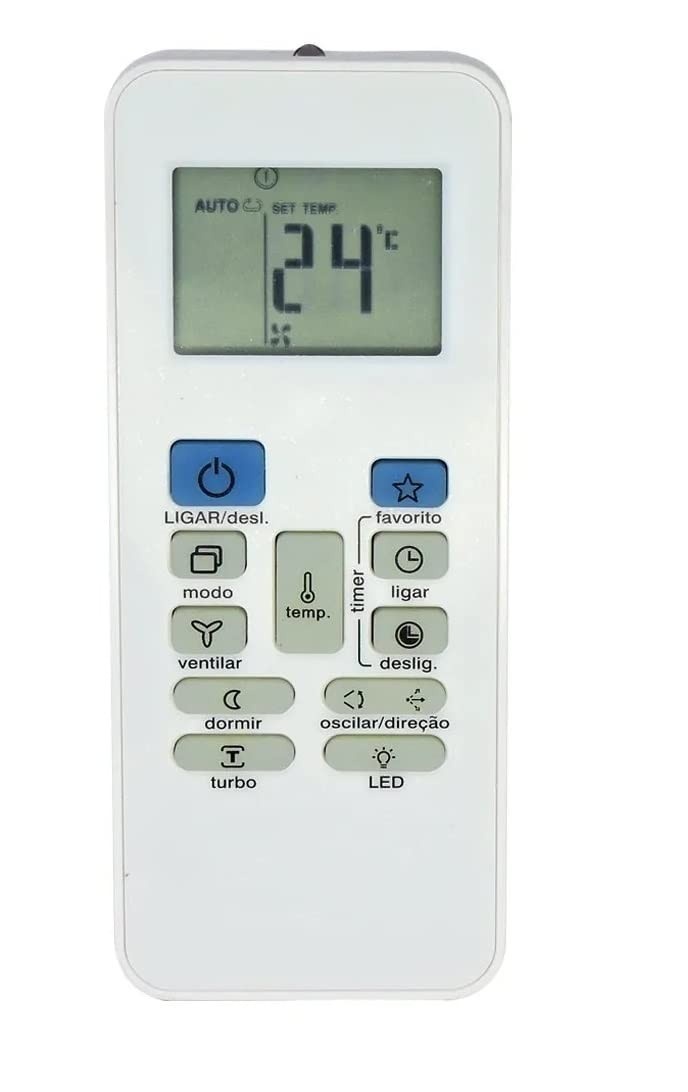 Controle Remoto para Ar Condicionado Springer Carrier Split Inverter Xpower – Conforto Inteligente na Palma da Mão