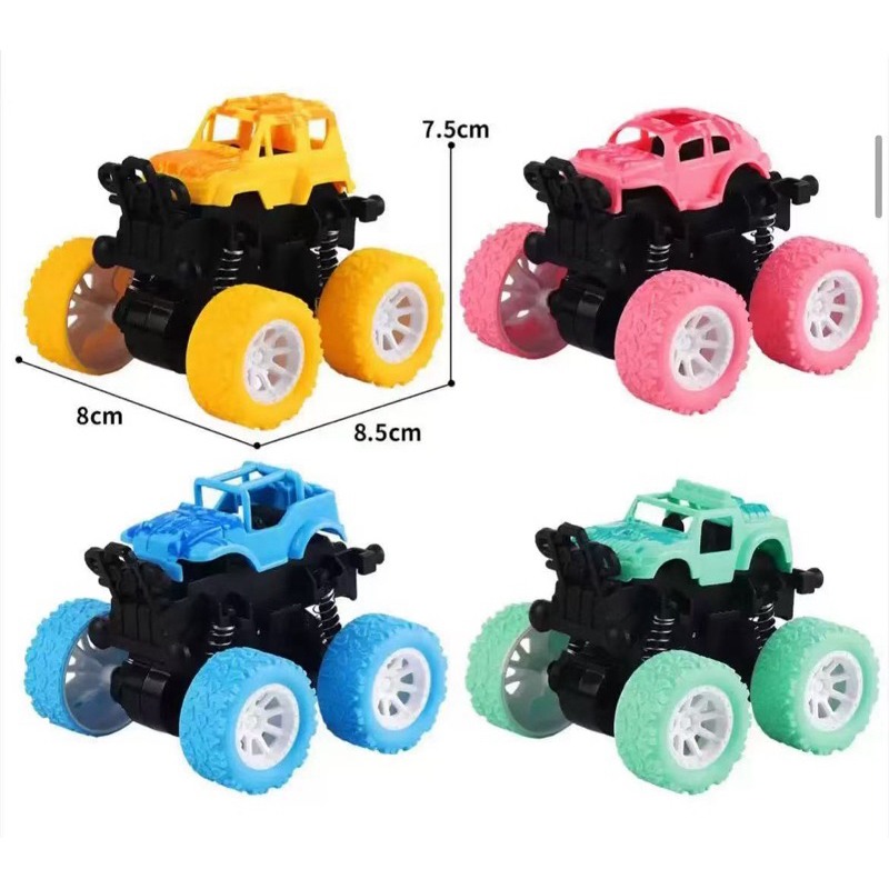Carrinho 4x4 a Fricção com Giro 360º e Amortecedor