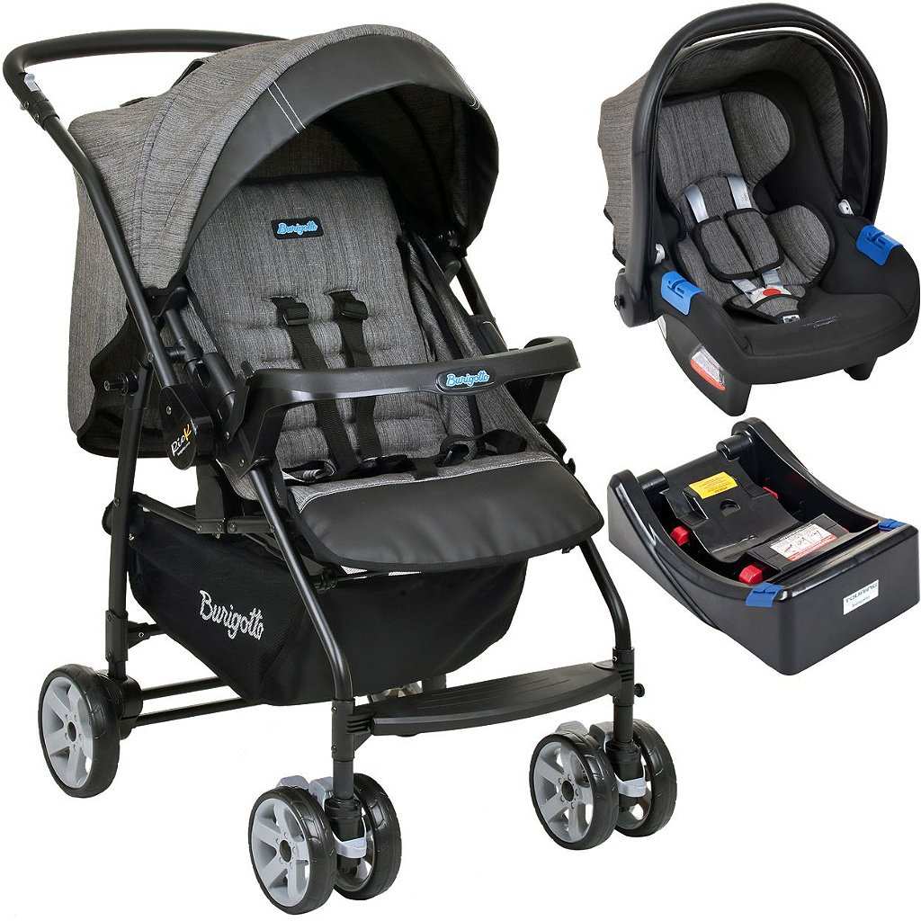 Carrinho de Bebê Burigotto Rio K: Conforto e Segurança!