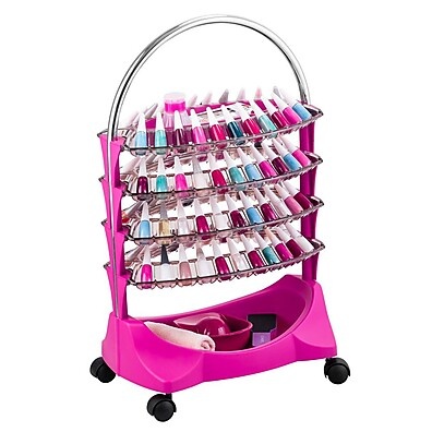 Carrinho Manicure Dompel: Organize Seus Esmaltes!