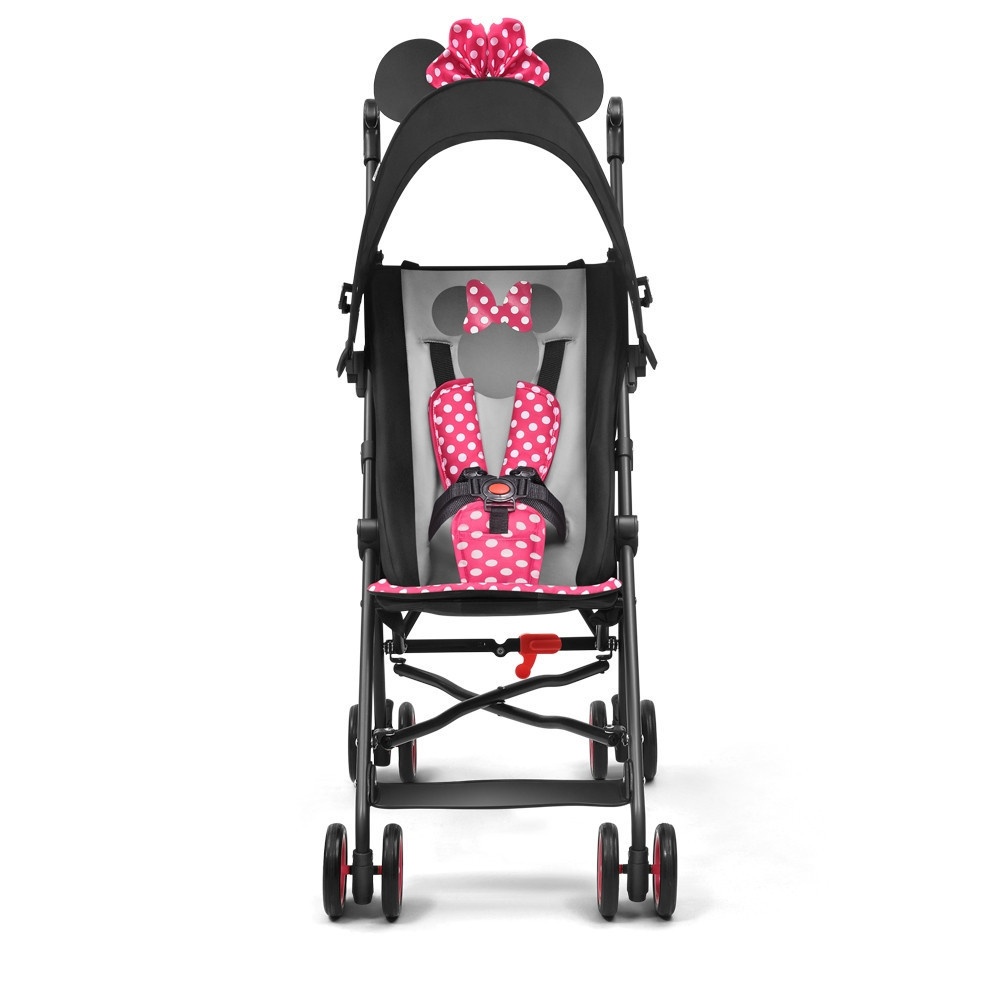 Carrinho Minnie Guarda-Chuva: Leve e Prático!