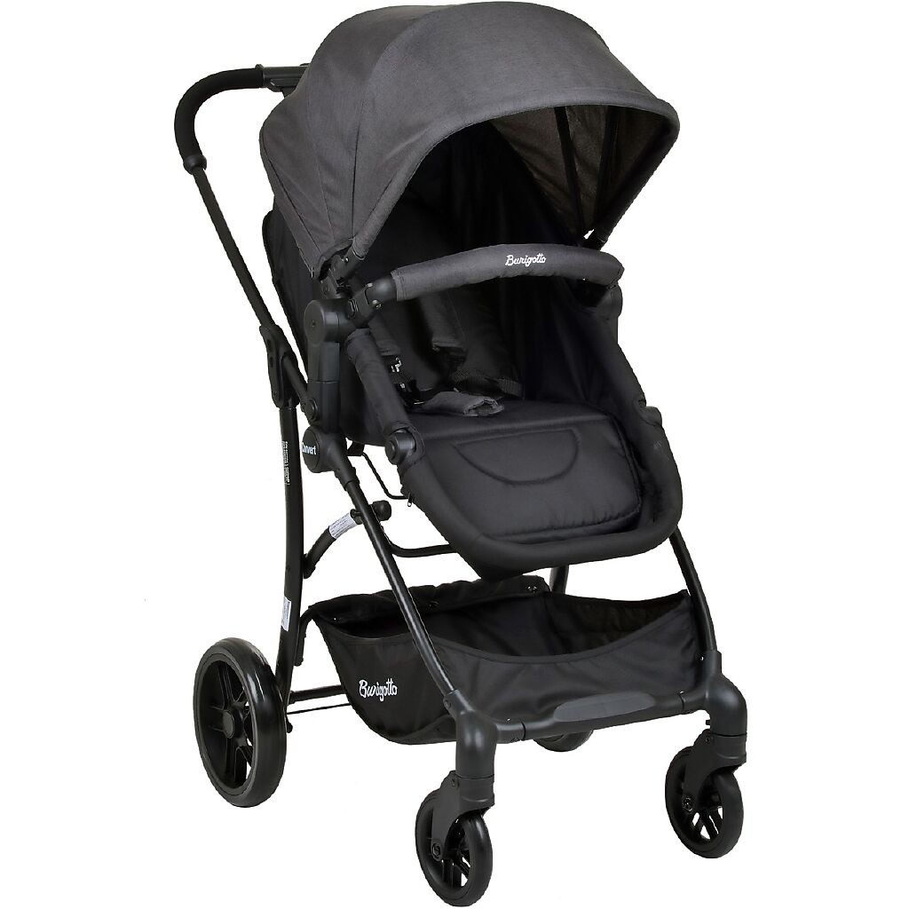 Carrinho Travel System Burigotto Convert Dark Gray