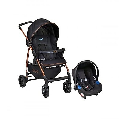 Carrinho Travel System Ecco Burigotto: Conforto e Segurança!