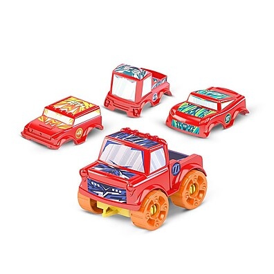 Carro 4 em 1 Dismat: Diversão e Aprendizado!