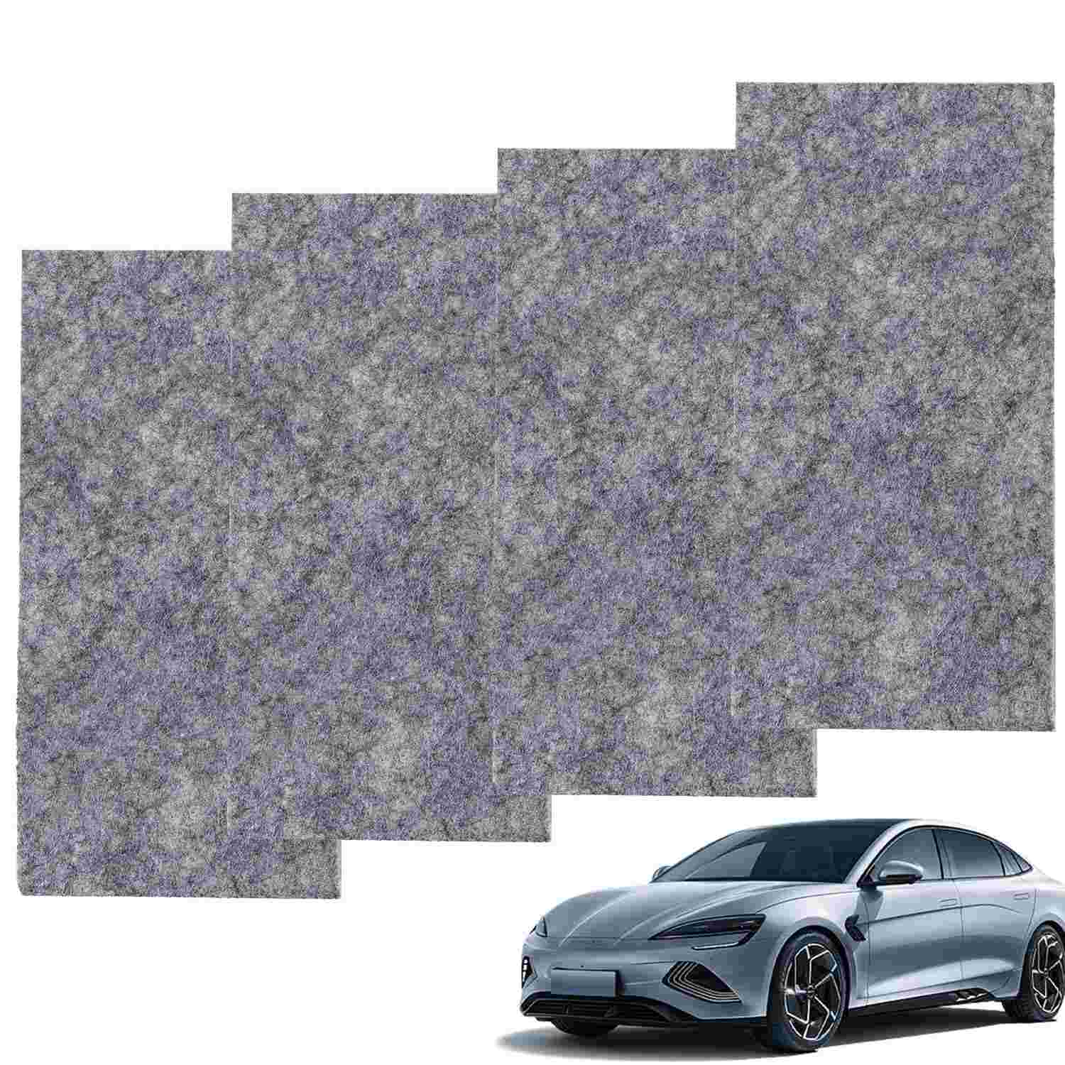 Pacote com 4 Panos Nano Sparkle - Removedor Mágico de Arranhões para Carro