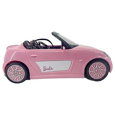 Carro Controle Remoto Barbie Style Car: 7 Funções e Diversão