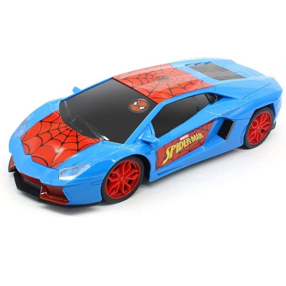 Carro Controle Remoto Homem Aranha Webcontrol Recarregável - Candide