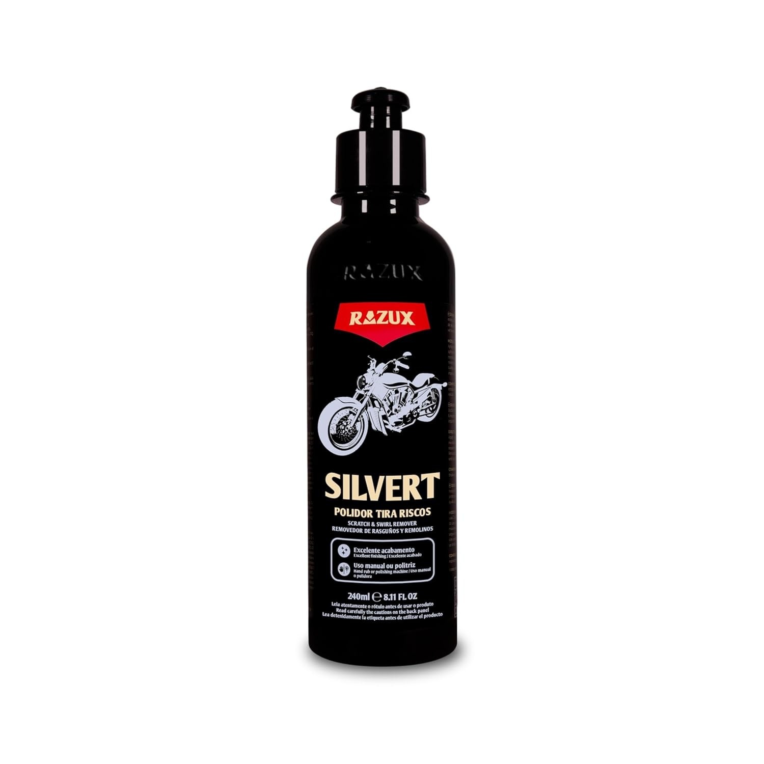 Silvert 240ml: Renove o Brilho e Elimine Riscos da Pintura do Seu Carro