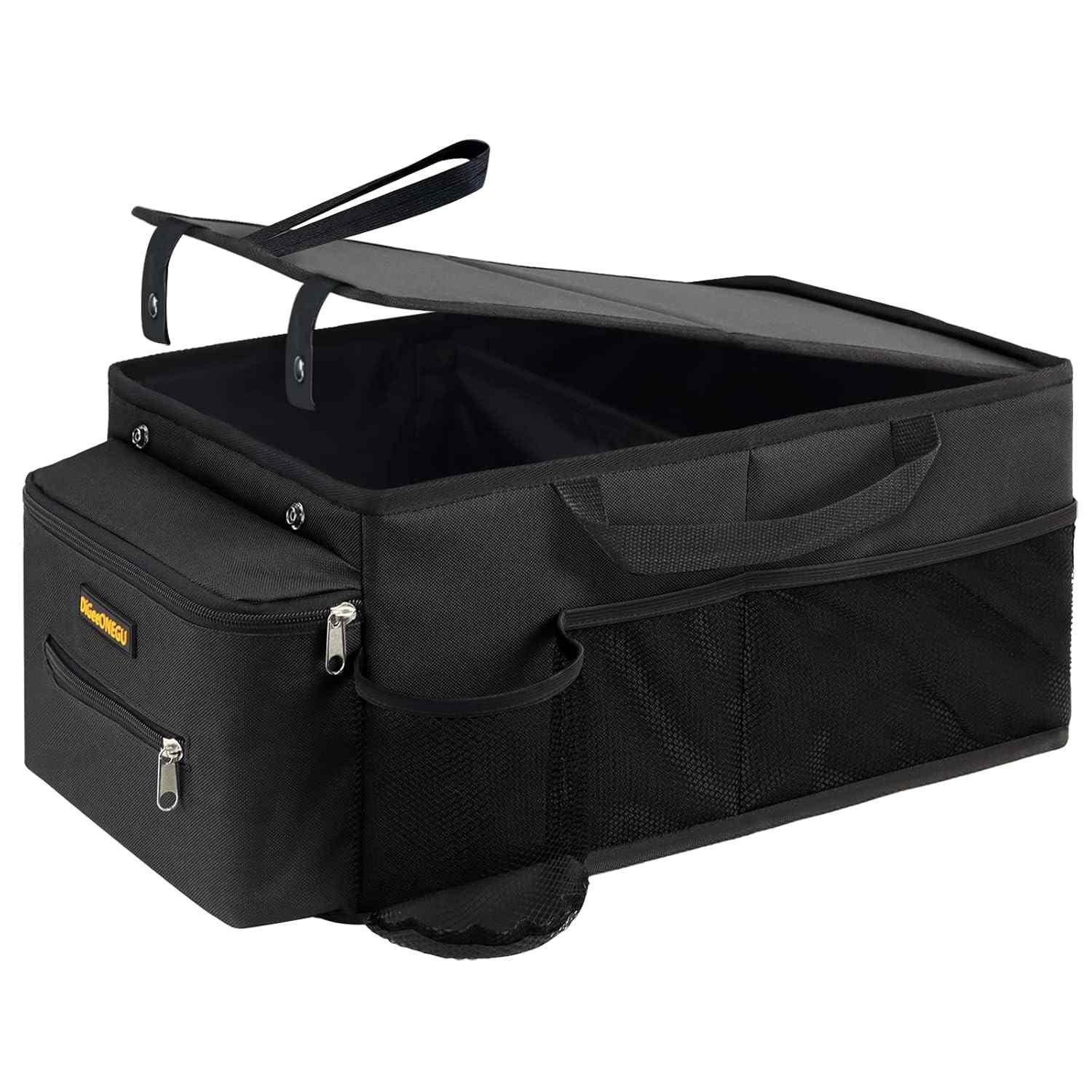 Organizador de Assento de Carro Premium: Mantenha Tudo em Ordem e ao Alcance!