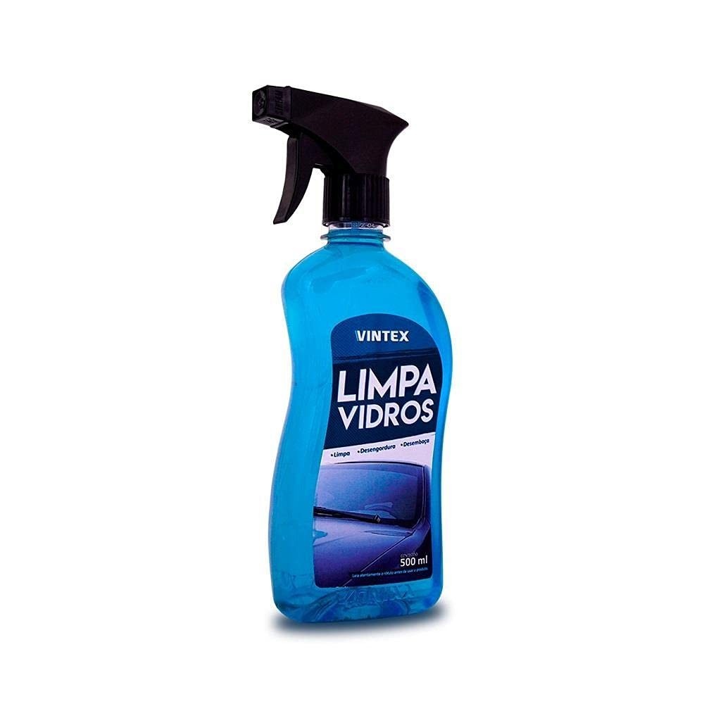 Limpa Vidros 500ml: Brilho Impecável e Visibilidade Clara para seu Carro e Casa