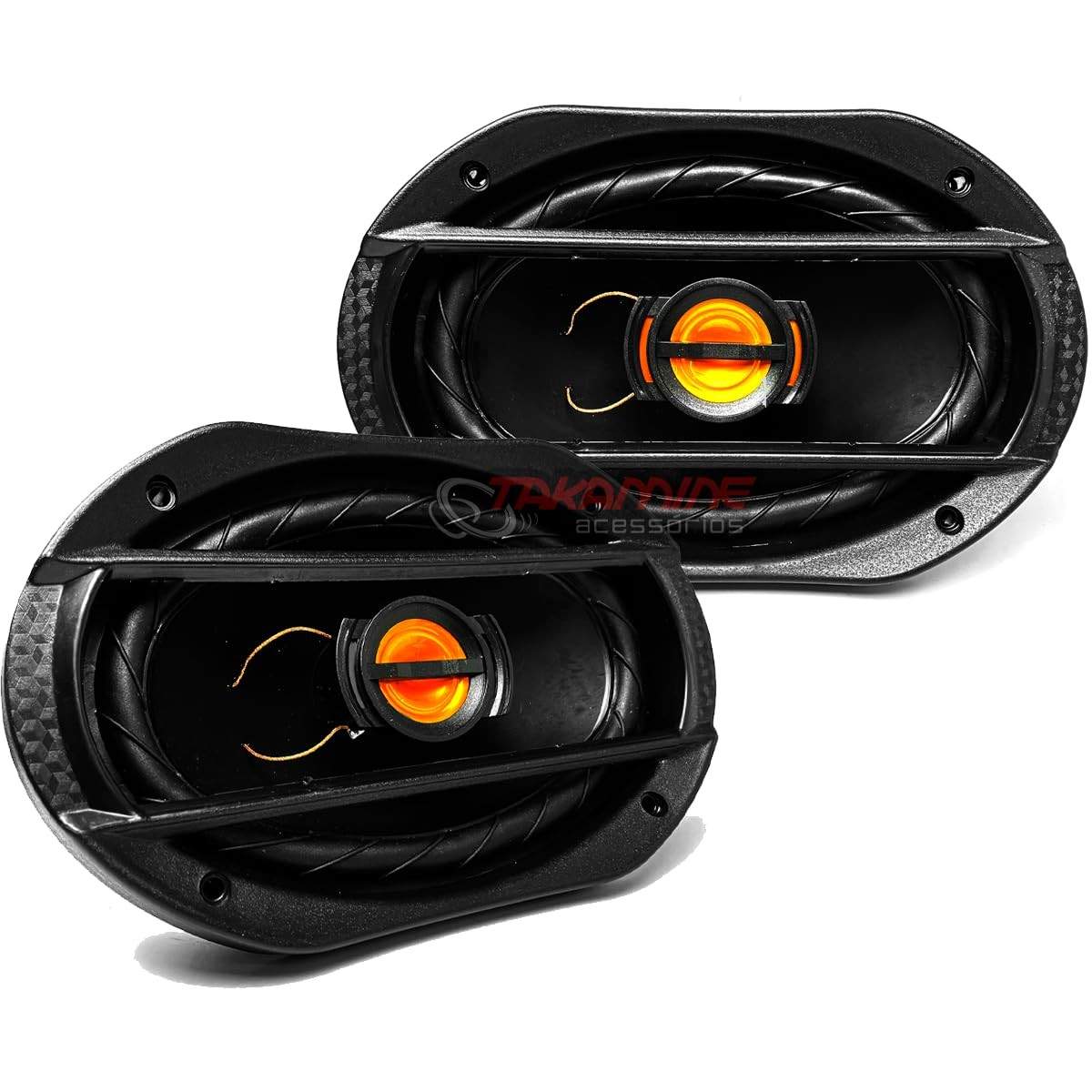 Kit Alto-Falantes Automotivos Leson JB69 Flex 6x9" 110W 4 Ohms - Som Imersivo para Seu Carro