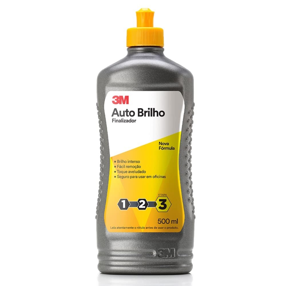 3M Finalizador de Lavagem Auto Brilho - 500ml: O Toque Final Perfeito para Seu Carro