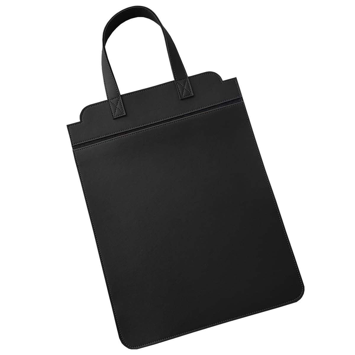 Lixeira Premium para Carro em Couro Sintético Preto - Organize seu Veículo com Estilo!