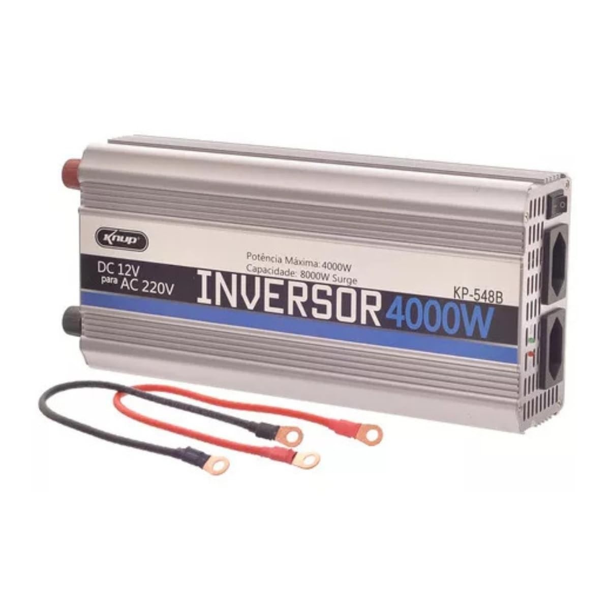 Inversor de Energia 4000W 12V para 220V - Potência e Segurança para seu Carro, Caminhão e Eletrônicos