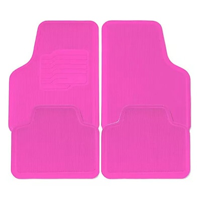 Kit Tapete Rosa 4 Peças: Sofisticação e Proteção para seu Carro