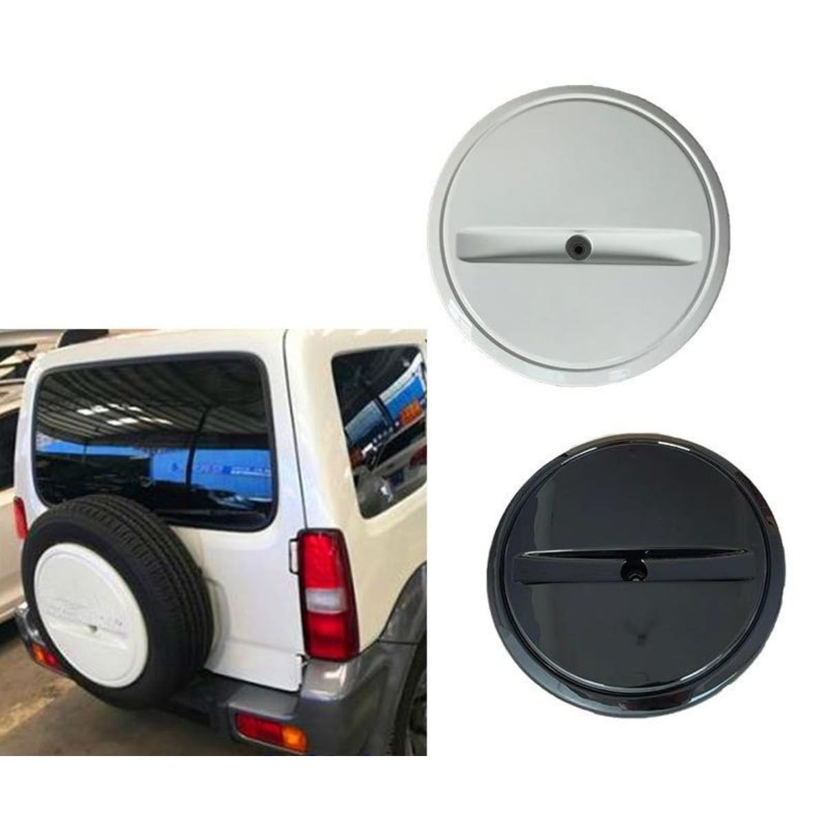 Kit de Carroceria para Jimny JB74: Acessório de Tampa do Pneu Sobressalente - Estilo Esportivo e Aerodinâmica