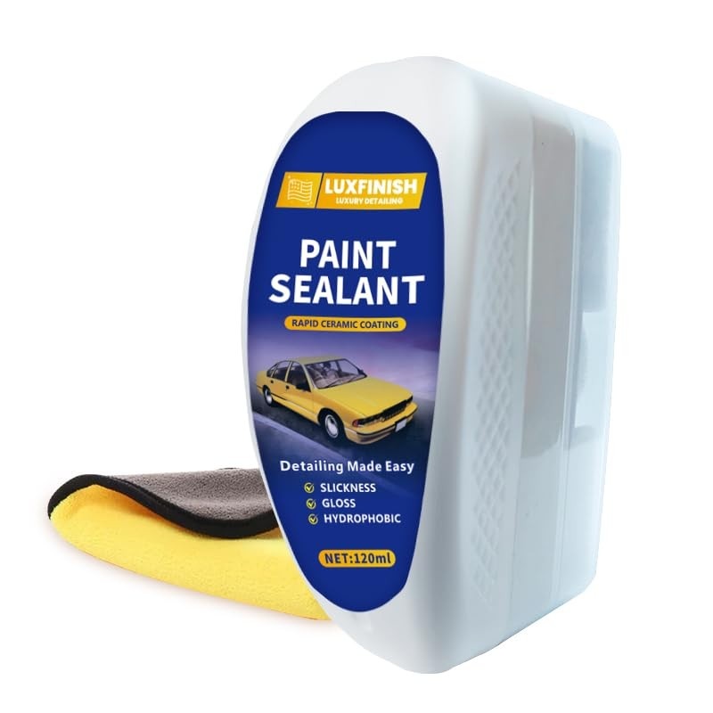 Revestimento Cerâmico Nano para Carros - 120ml | Proteção Hidrofóbica de 12+ Meses com Efeito Autolimpante