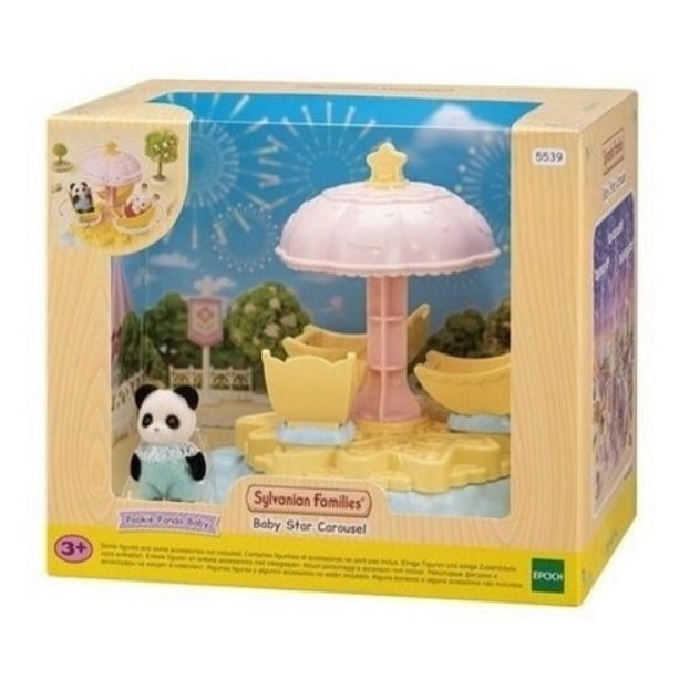 Carrossel Estrela Sylvanian Families: Diversão para Bebês!