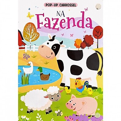 Carrossel Fazenda Pop-Up: Aventura Interativa!