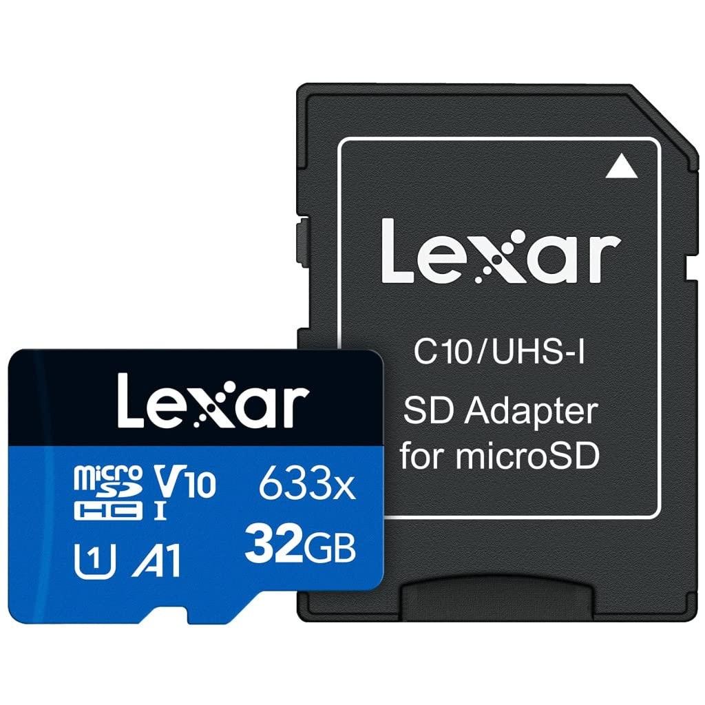 Cartão Micro SD Lexar 32GB 633x U3 V30 A1: Velocidade e Performance para Seus Dispositivos